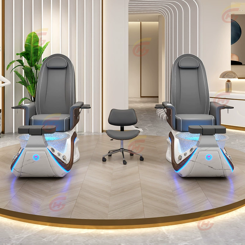Electric single foot massage chair