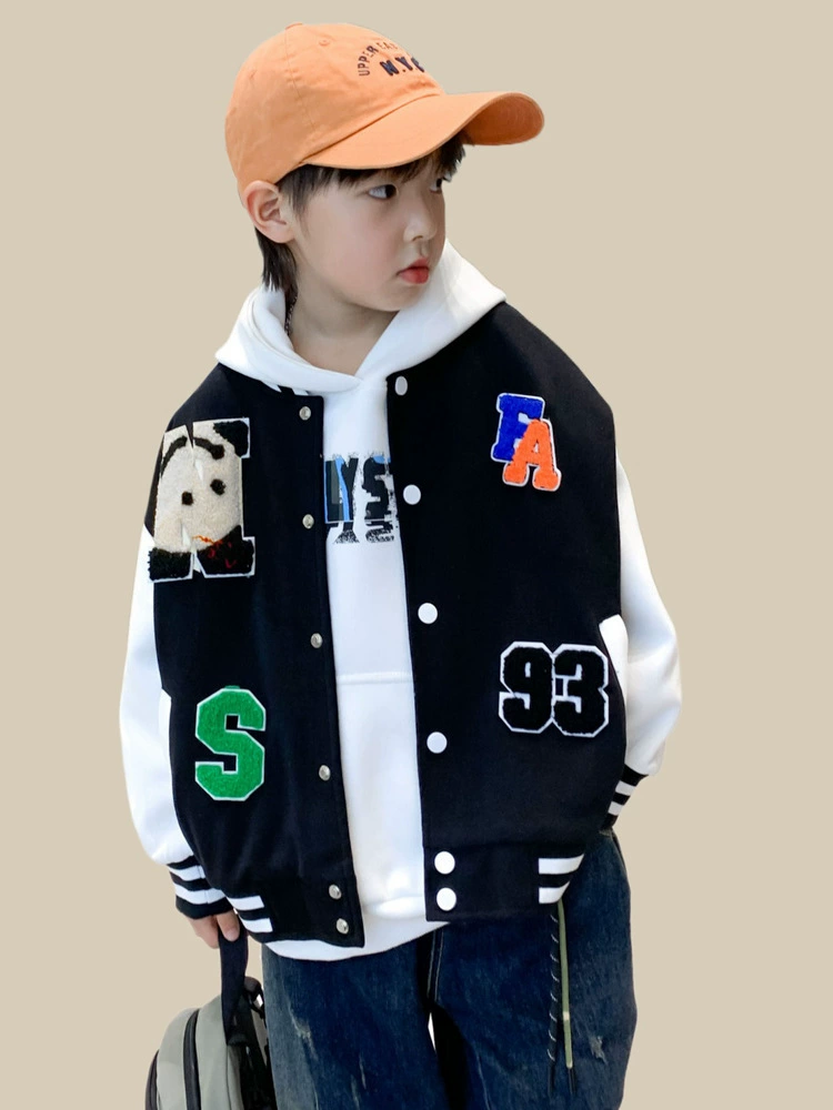 Boy's Jackets, Black ;  Suitable for height : 110cm