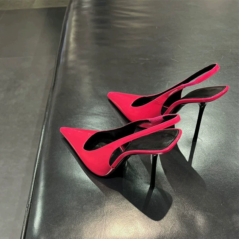 New high-heeled French temperament