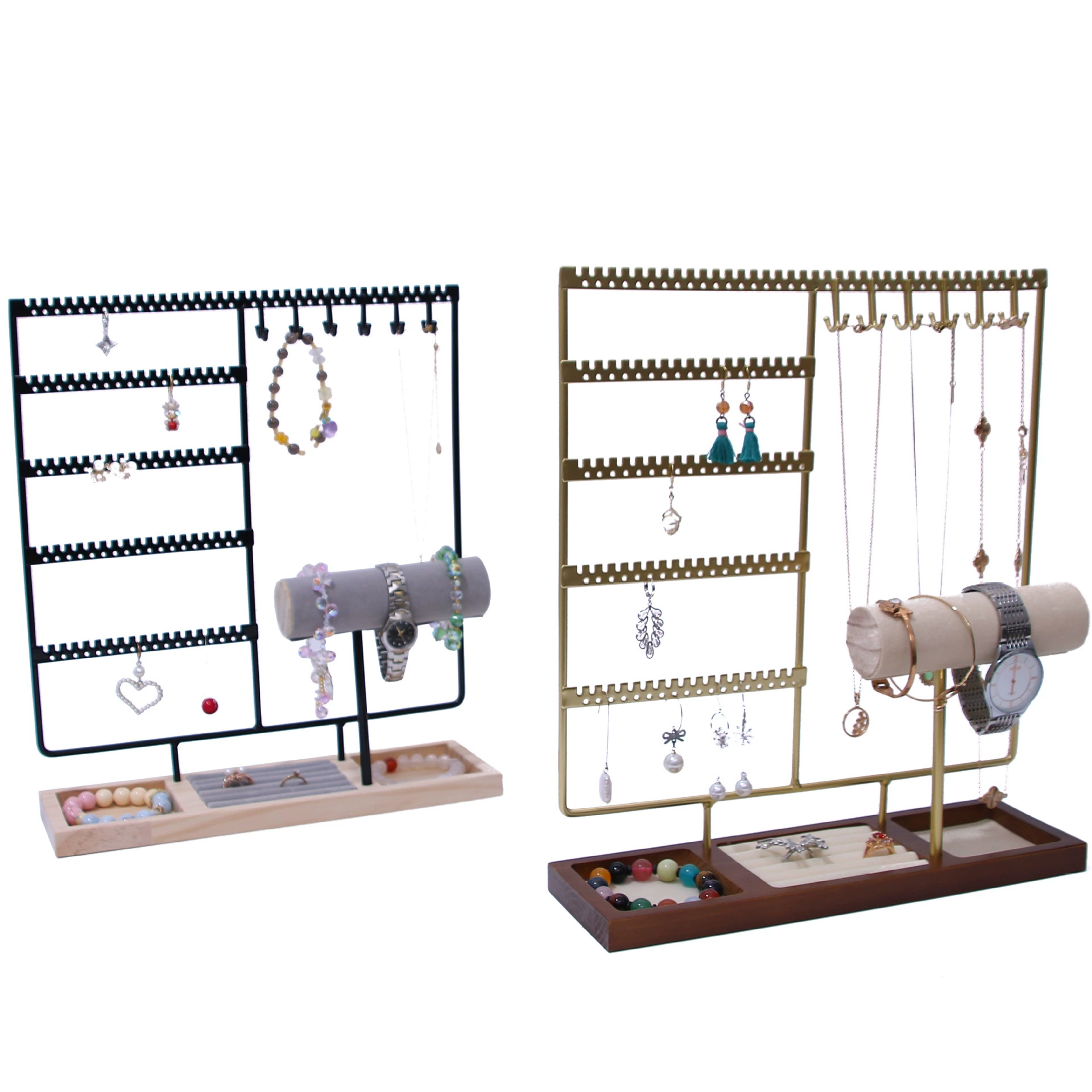 Metal high-end jewelry stand jewelry store